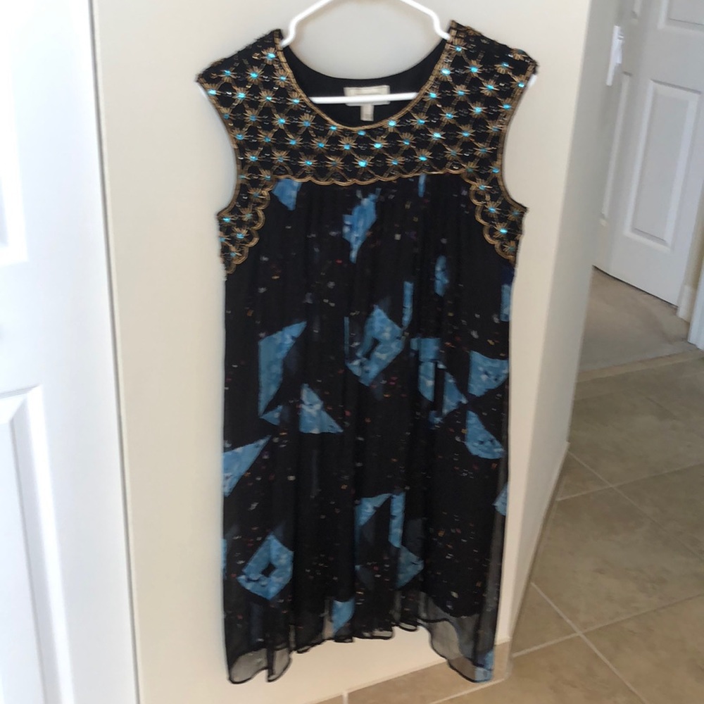 Moulinette Souers beaded dress size 0